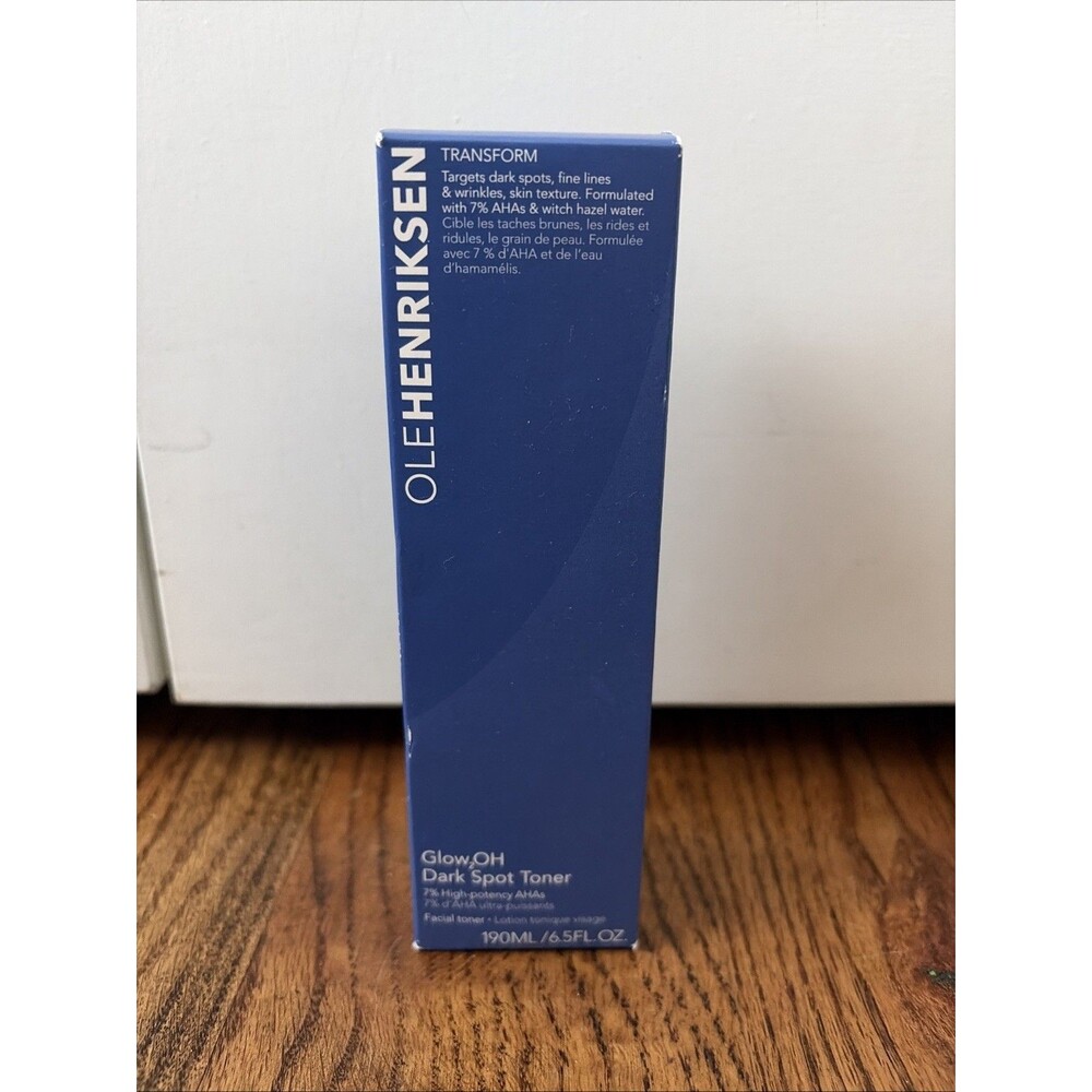 OLEHENRIKSEN Transform Glow2OH Dark Spot Toner 6.5 Fl Oz New in Box